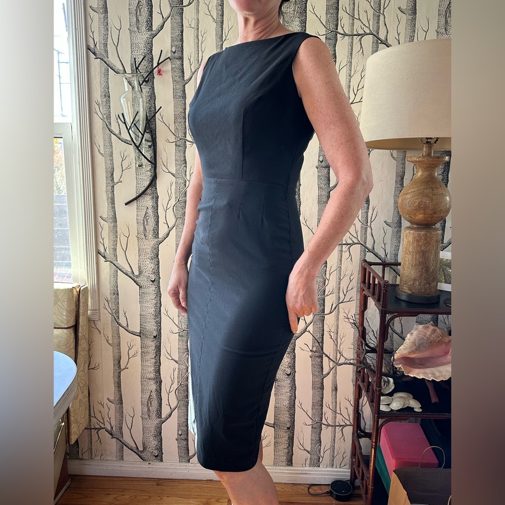 Bettie Page Black Pencil Dress